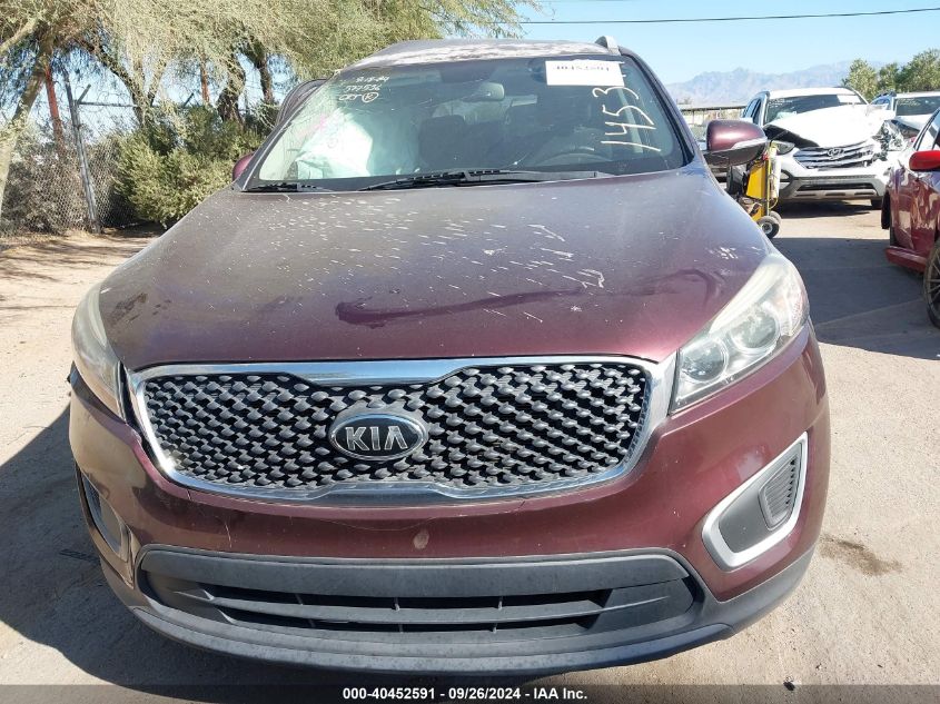 2016 Kia Sorento Lx/L VIN: 5XYPG4A33GG145399 Lot: 40452591