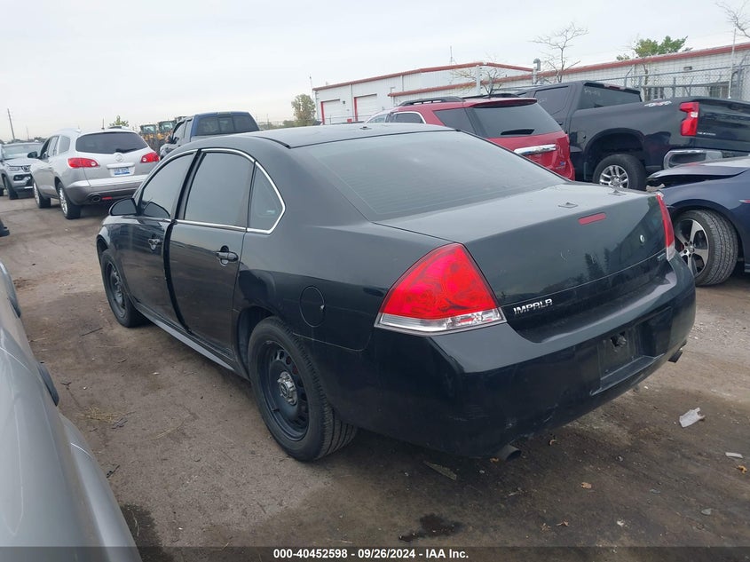 2014 CHEVROLET IMPALA LIMITED POLICE - 2G1WD5E39E1162387