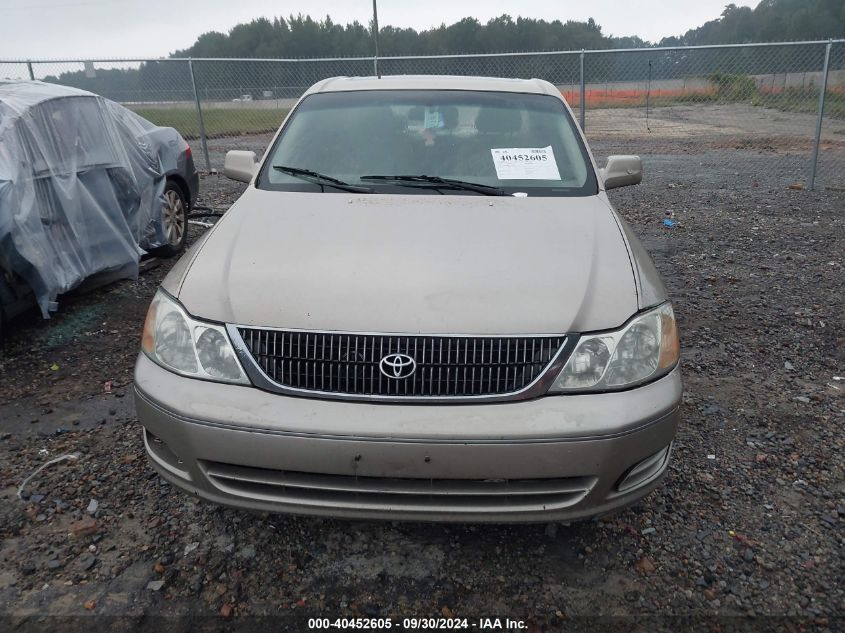 2002 Toyota Avalon Xl VIN: 4T1BF28BX2U196626 Lot: 40452605