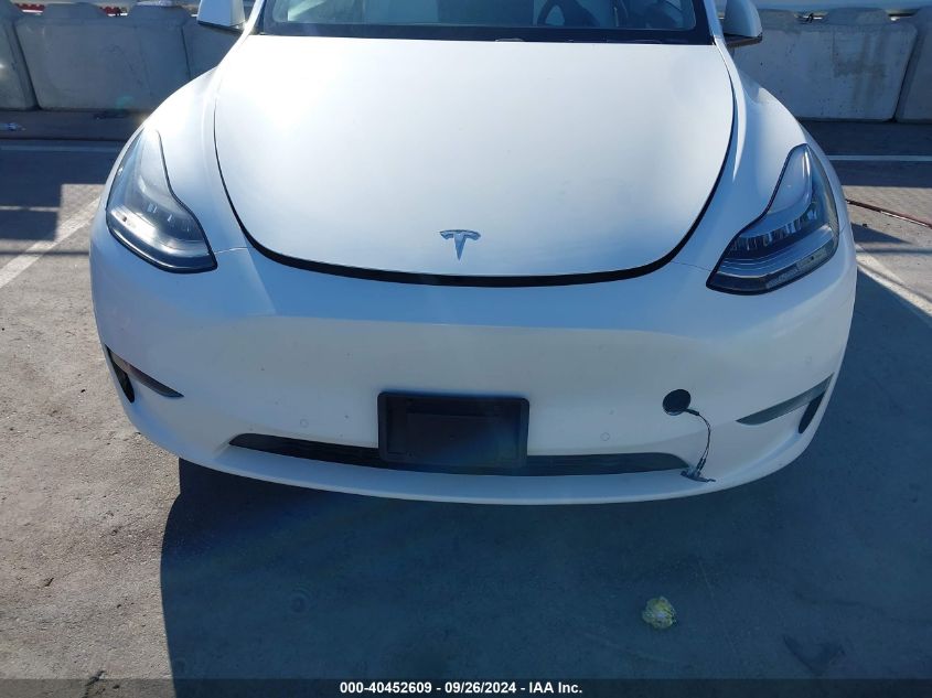 2020 Tesla Model Y Long Range Dual Motor All-Wheel Drive/Performance Dual Motor All-Wheel Drive VIN: 5YJYGDEF5LF023119 Lot: 40452609