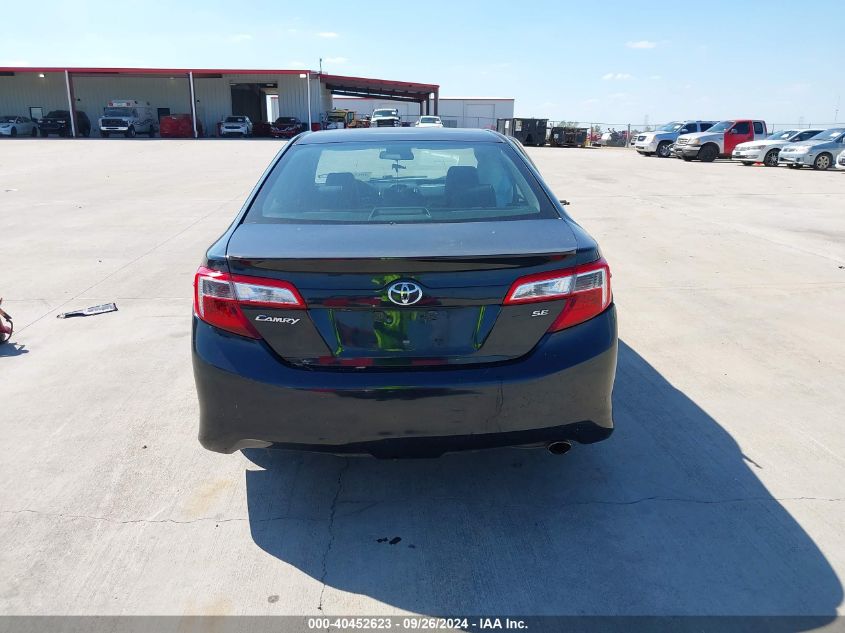 2014 Toyota Camry Se VIN: 4T1BF1FK1EU867540 Lot: 40452623