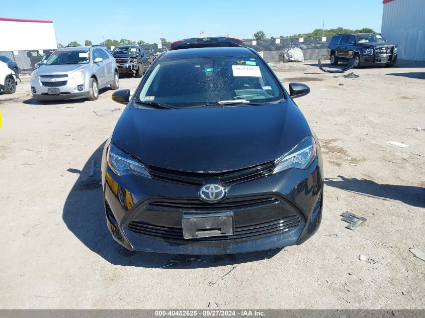 2017 Toyota Corolla Le VIN: 5YFBURHE7HP682880 Lot: 40452625