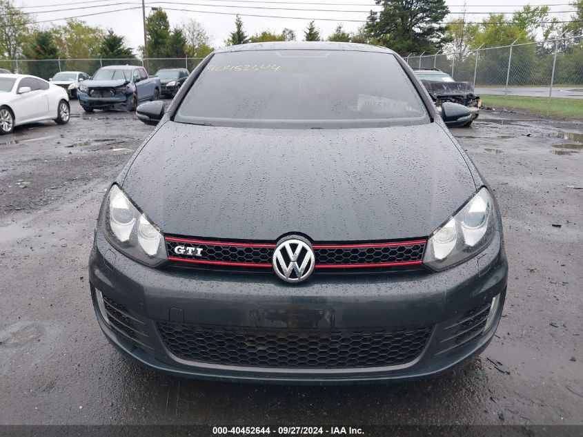 2013 Volkswagen Gti Drivers Edition VIN: WVWHD7AJ8DW139125 Lot: 40452644