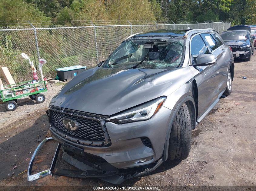 2021 Infiniti Qx50 Luxe Awd VIN: 3PCAJ5BB3MF120931 Lot: 40452648