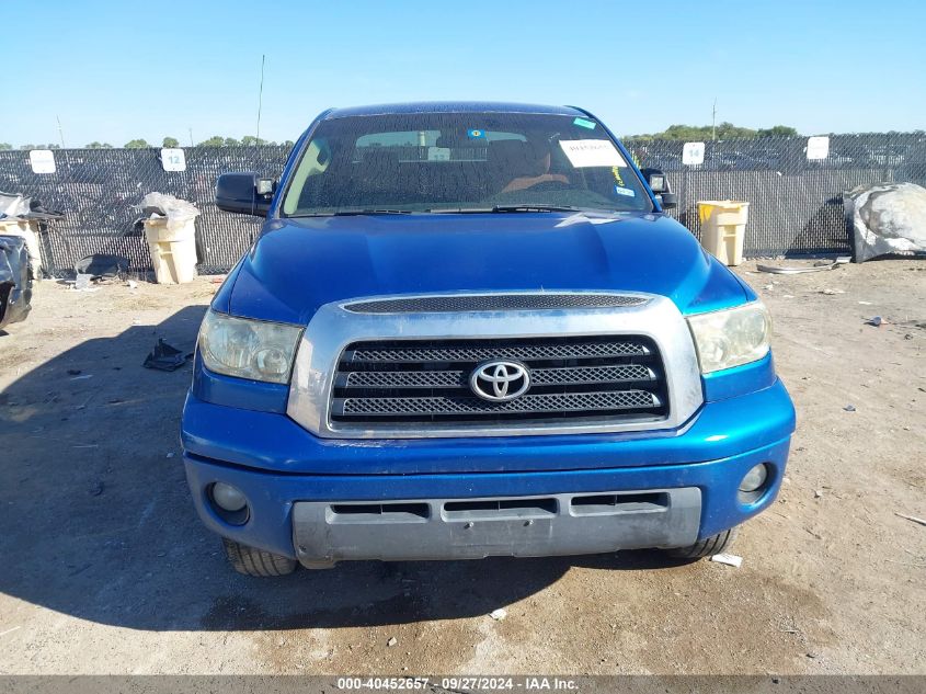 2009 Toyota Tundra Sr5 5.7L V8 VIN: 5TFEV54139X072161 Lot: 40452657