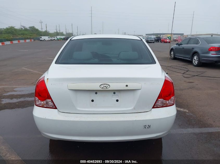 2006 Hyundai Elantra Gls/Limited VIN: KMHDN46D96U361633 Lot: 40452693