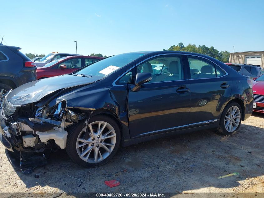 2010 Lexus Hs 250H VIN: JTHBB1BA5A2002619 Lot: 40452726