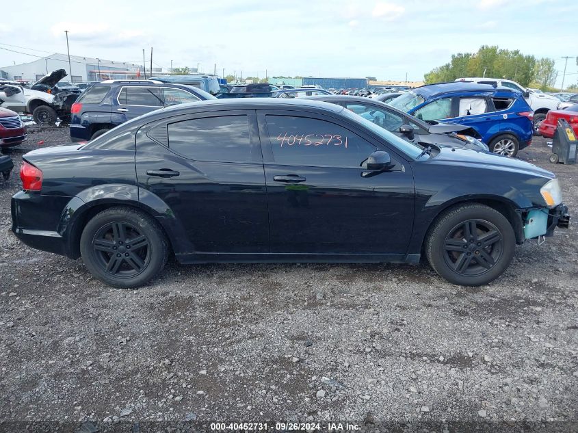 1C3CDZCB1CN270689 2012 Dodge Avenger Sxt