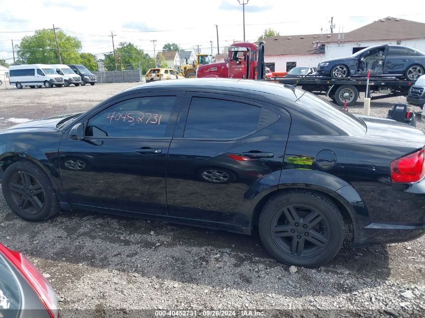 1C3CDZCB1CN270689 2012 Dodge Avenger Sxt