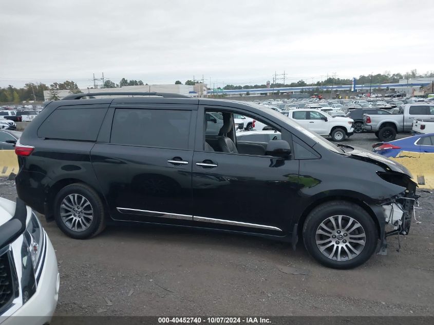 2019 Toyota Sienna Xle 8 Passenger VIN: 5TDYZ3DC3KS995906 Lot: 40452740