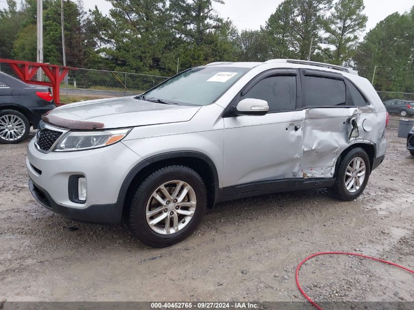 5XYKT3A67FG580001 2015 Kia Sorento Lx