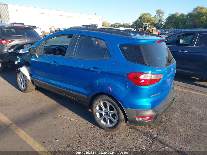 VIN MAJ3S2GE5KC277996 2019 Ford Ecosport, SE no.3