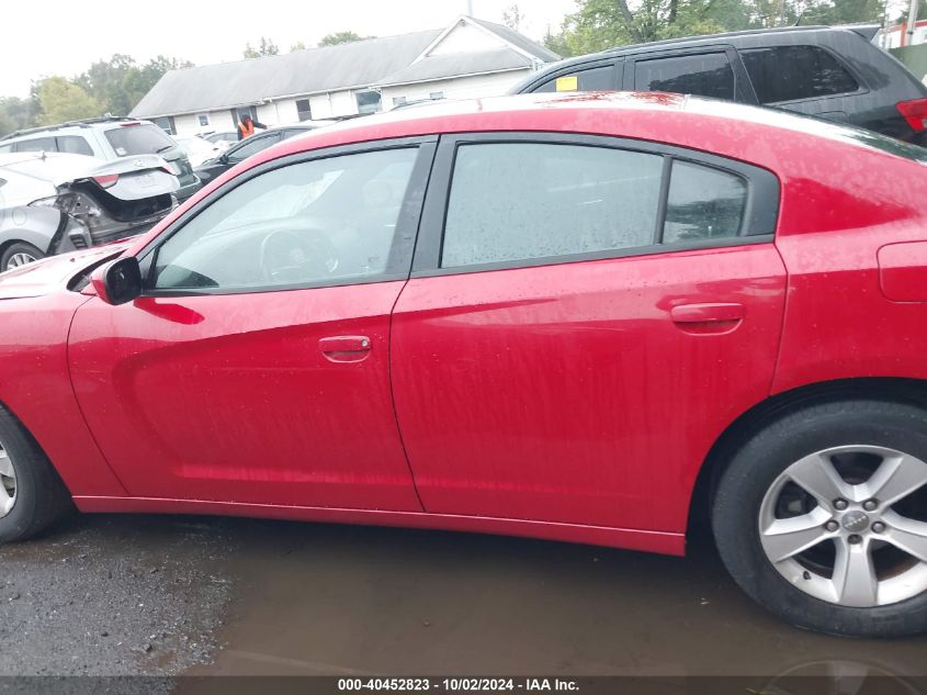 2012 Dodge Charger Se VIN: 2C3CDXBG6CH102945 Lot: 40452823