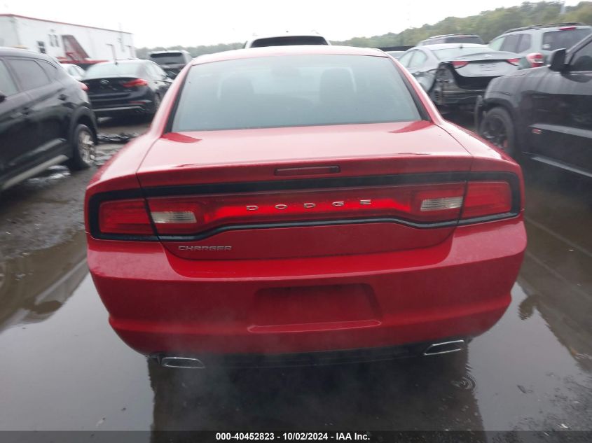 2012 Dodge Charger Se VIN: 2C3CDXBG6CH102945 Lot: 40452823