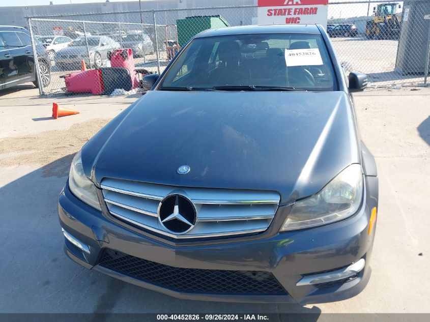 2013 Mercedes-Benz C 250 Luxury/Sport VIN: WDDGF4HB0DR247150 Lot: 40452826