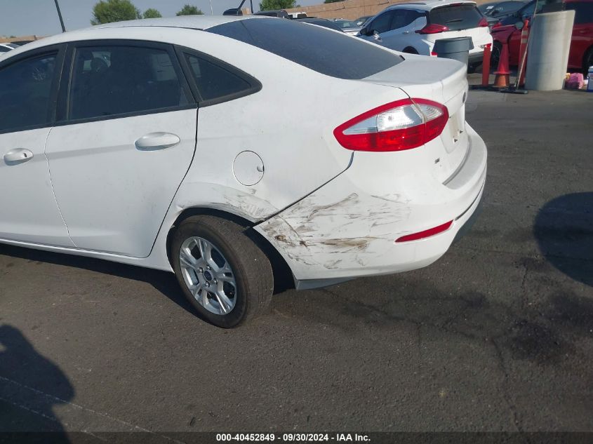 2016 Ford Fiesta Se VIN: 3FADP4BJXGM101036 Lot: 40452849