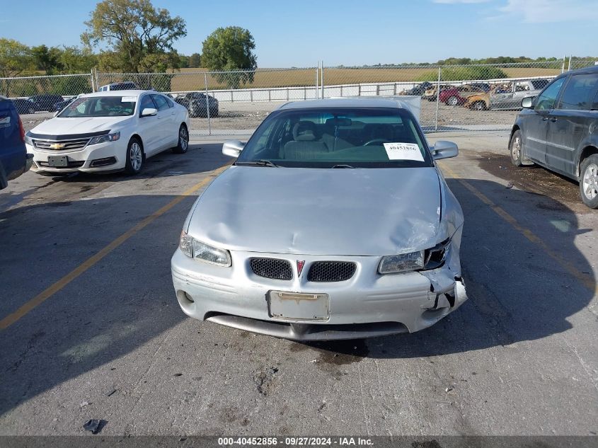 2001 Pontiac Grand Prix Gt VIN: 1G2WP52KX1F209315 Lot: 40452856