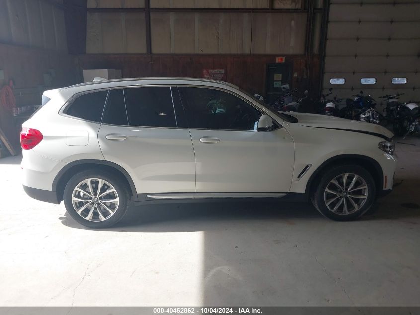 2019 BMW X3 xDrive30I VIN: 5UXTR9C55KLE16806 Lot: 40452862