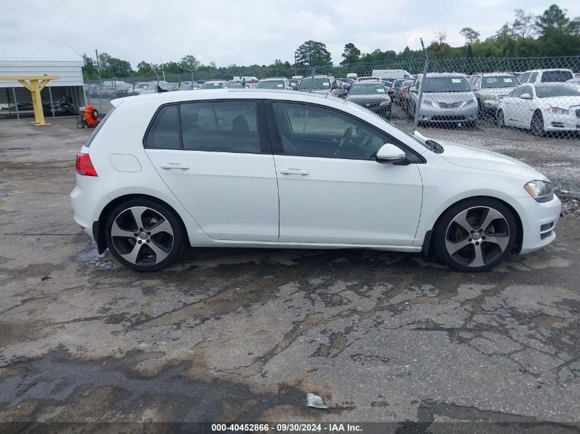 3VW2A7AU5FM029142 2015 Volkswagen Golf Tdi Sel 4-Door