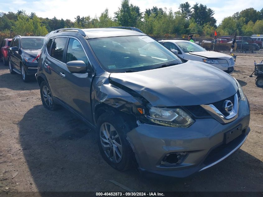 2015 Nissan Rogue Sl VIN: 5N1AT2MV0FC910506 Lot: 40452873