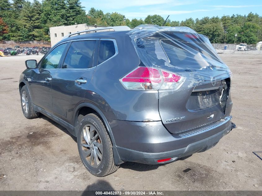 2015 Nissan Rogue Sl VIN: 5N1AT2MV0FC910506 Lot: 40452873