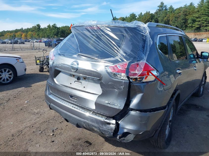 2015 Nissan Rogue Sl VIN: 5N1AT2MV0FC910506 Lot: 40452873