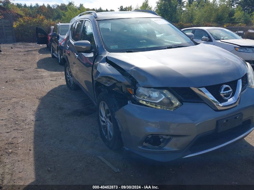 2015 Nissan Rogue Sl VIN: 5N1AT2MV0FC910506 Lot: 40452873