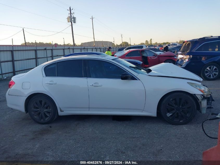 2011 Infiniti G37 Journey VIN: JN1CV6AP2BM301283 Lot: 40452876