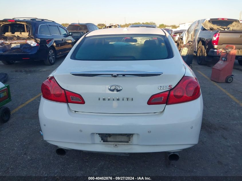 2011 Infiniti G37 Journey VIN: JN1CV6AP2BM301283 Lot: 40452876