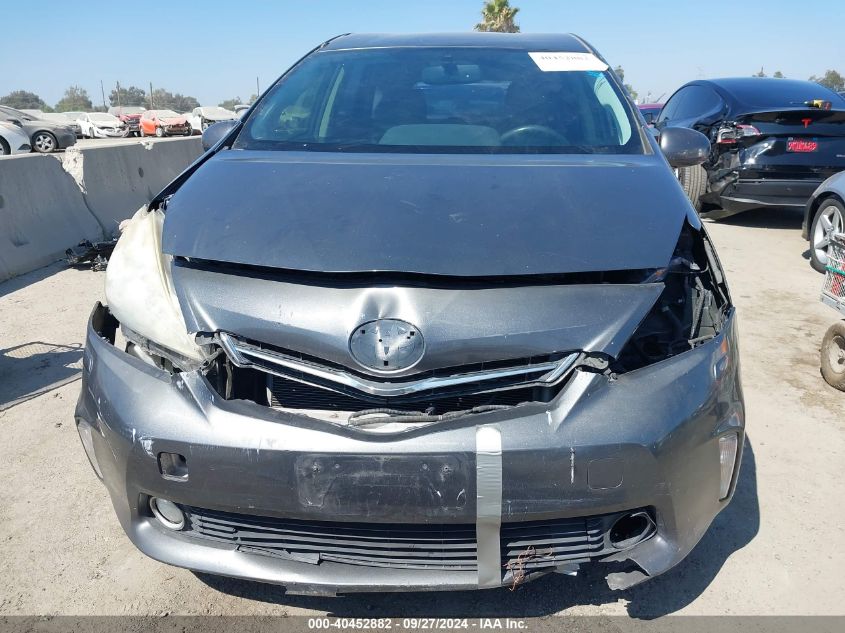 2012 Toyota Prius V Five VIN: JTDZN3EU2C3185726 Lot: 40452882