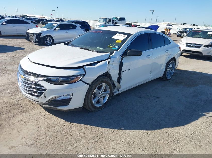 2021 Chevrolet Malibu Fwd Ls VIN: 1G1ZB5ST4MF078282 Lot: 40452891