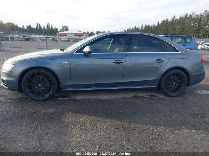 2015 Audi A4 2.0T Premium VIN: WAUFFAFLXFN015632 Lot: 40452900