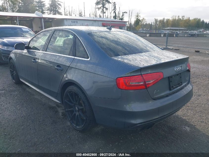 2015 Audi A4 2.0T Premium VIN: WAUFFAFLXFN015632 Lot: 40452900