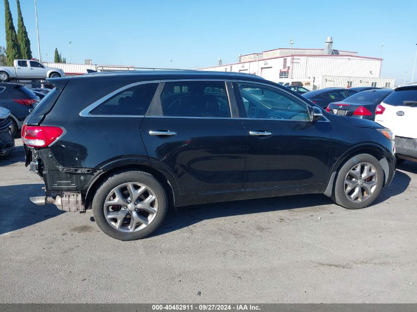 2016 Kia Sorento 3.3L Sx VIN: 5XYPK4A51GG155929 Lot: 40452911