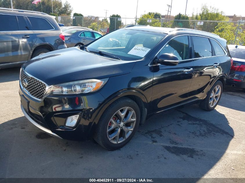 5XYPK4A51GG155929 2016 KIA SORENTO - Image 2