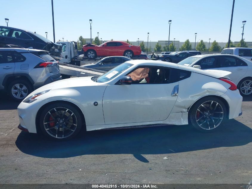 2016 Nissan 370Z Nismo Tech VIN: JN1AZ4EH2GM931511 Lot: 40452915