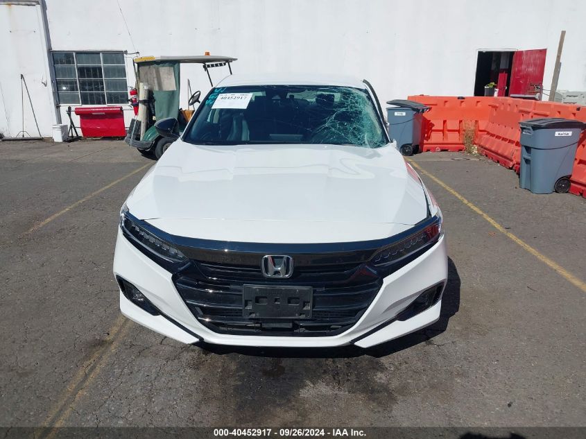 2022 Honda Accord Sport Special Edition VIN: 1HGCV1F46NA109760 Lot: 40452917