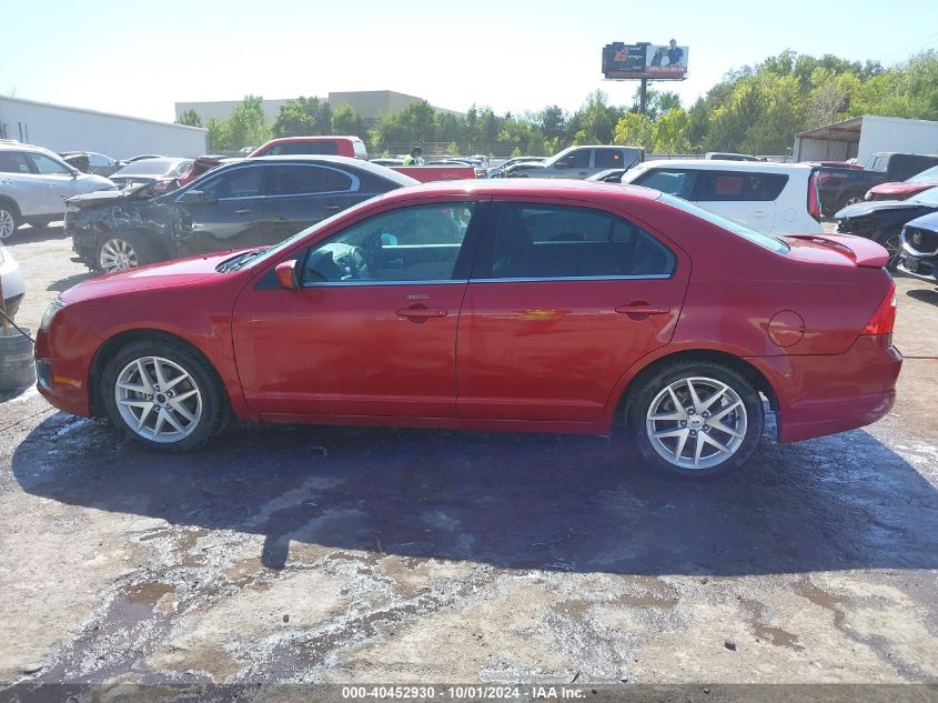 2010 Ford Fusion Sel VIN: 3FAHP0JA0AR140420 Lot: 40452930