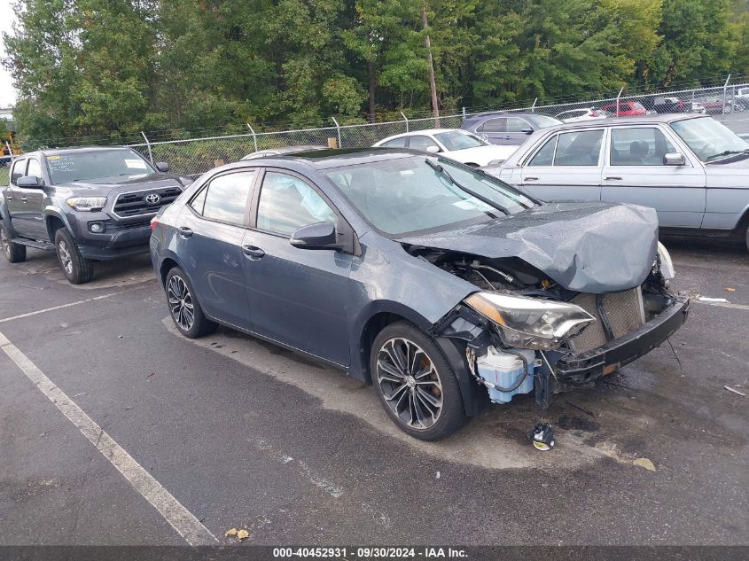 2014 Toyota Corolla L/Le/Le Pls/Prm/S/S Pls VIN: 2T1BURHEXEC017693 Lot: 40452931