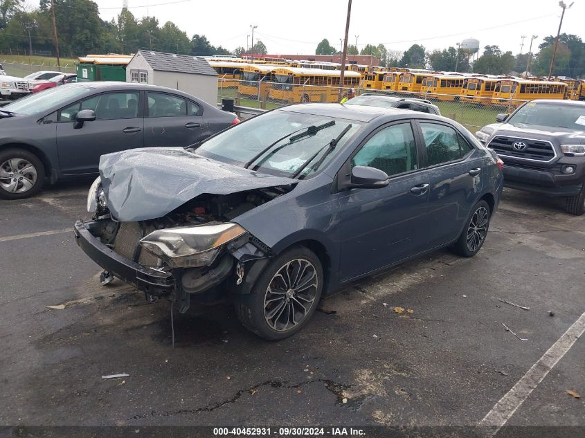 2014 Toyota Corolla L/Le/Le Pls/Prm/S/S Pls VIN: 2T1BURHEXEC017693 Lot: 40452931