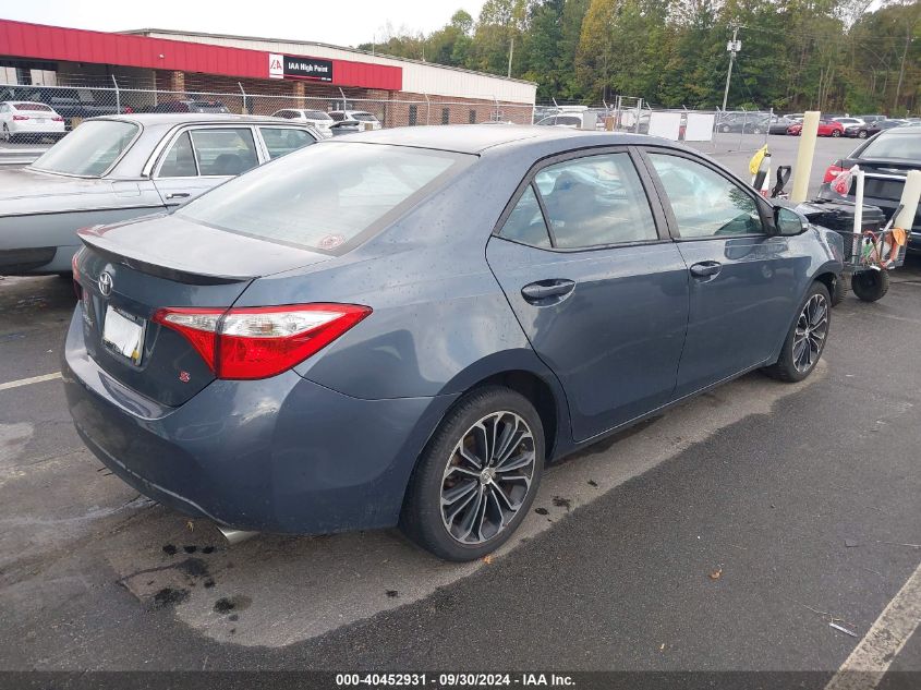 2014 Toyota Corolla L/Le/Le Pls/Prm/S/S Pls VIN: 2T1BURHEXEC017693 Lot: 40452931