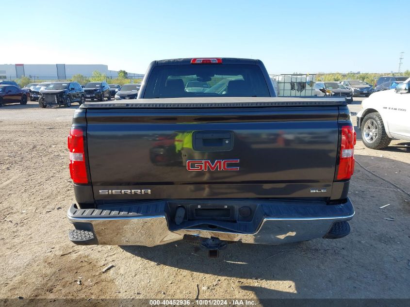 2014 GMC Sierra K1500 Sle VIN: 1GTV2UEC0EZ286638 Lot: 40452936