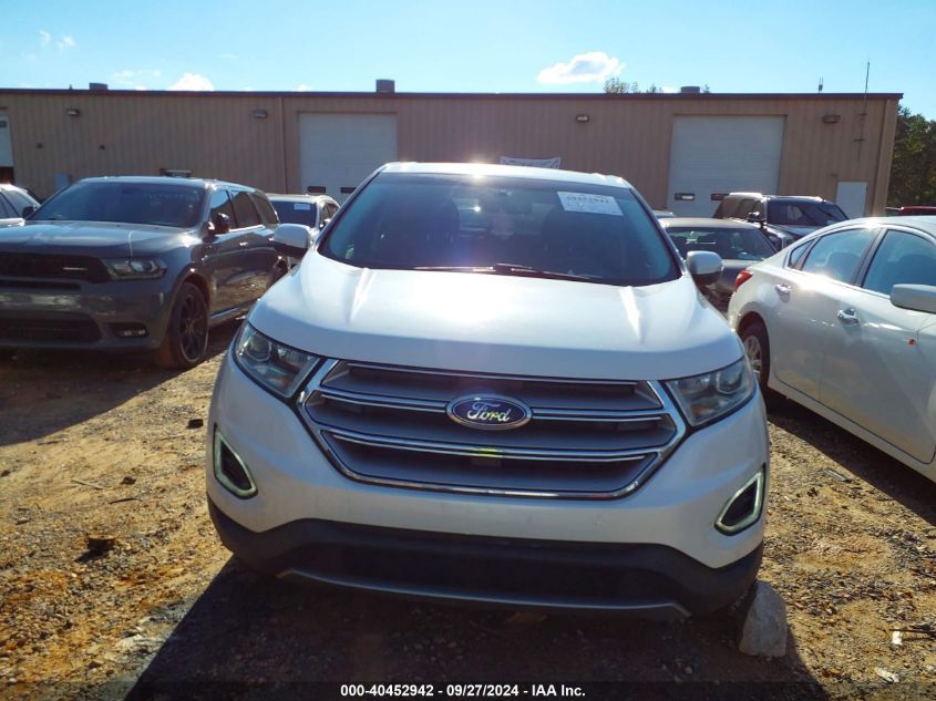 2017 Ford Edge Titanium VIN: 2FMPK3K93HBB53046 Lot: 40452942