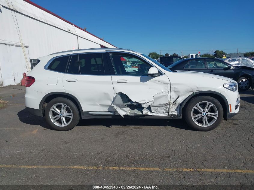 2021 BMW X3 xDrive30I VIN: 5UXTY5C05M9G11952 Lot: 40452943