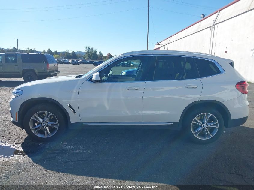 2021 BMW X3 xDrive30I VIN: 5UXTY5C05M9G11952 Lot: 40452943