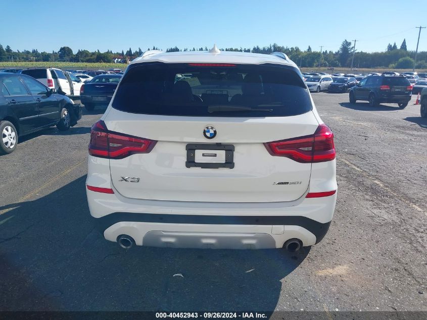 5UXTY5C05M9G11952 2021 BMW X3 xDrive30I