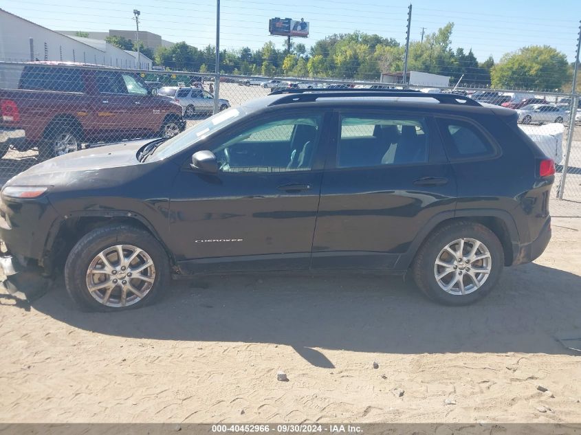 2015 Jeep Cherokee Sport VIN: 1C4PJMAB9FW599974 Lot: 40452966