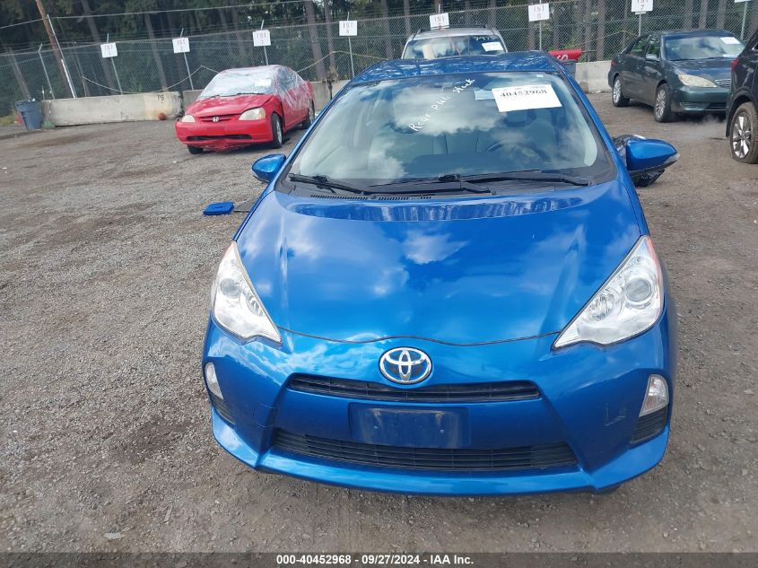 JTDKDTB39E1568660 2014 Toyota Prius C One