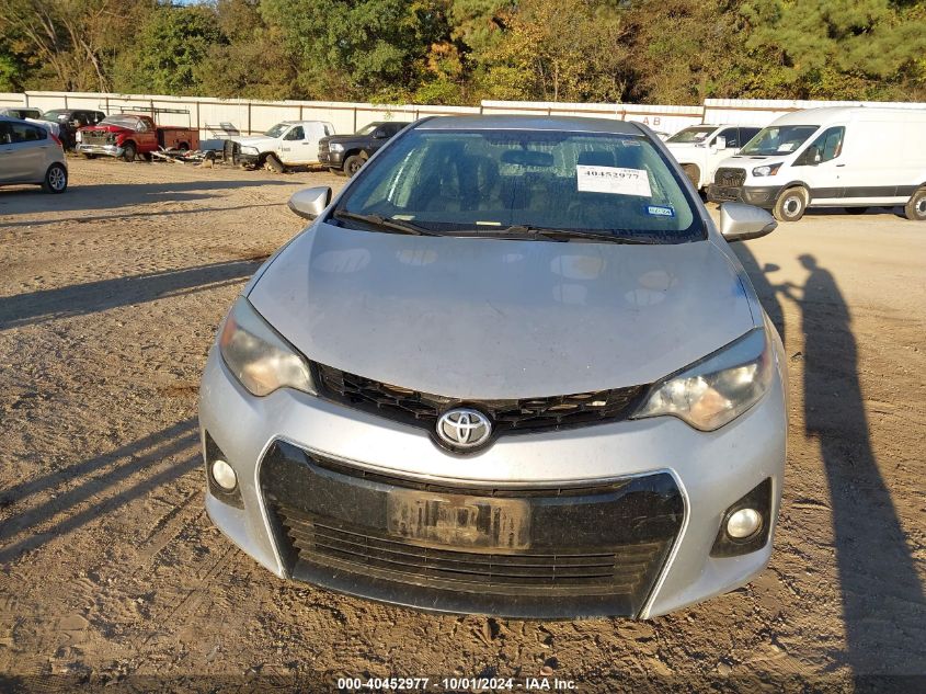 2014 Toyota Corolla L/Le/Le Pls/Prm/S/S Pls VIN: 5YFBURHE5EP040105 Lot: 40452977