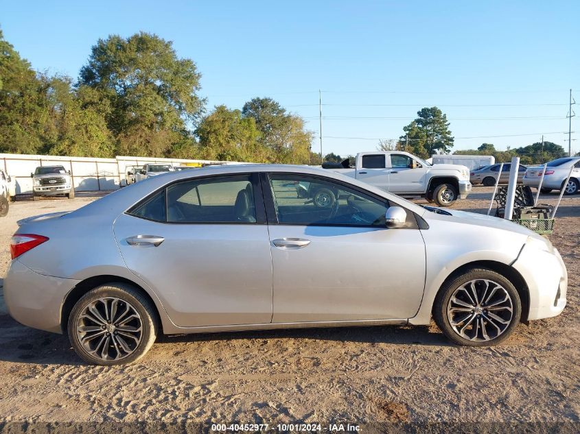 2014 Toyota Corolla L/Le/Le Pls/Prm/S/S Pls VIN: 5YFBURHE5EP040105 Lot: 40452977